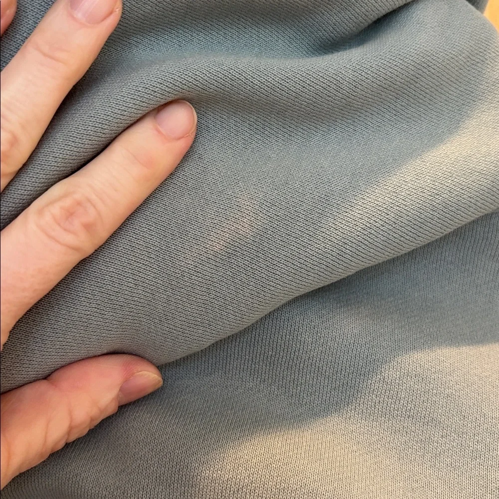 Aritzia Tna Hoodie Blue Cropped Cozy AF Size 2 - Picture 5 of 8